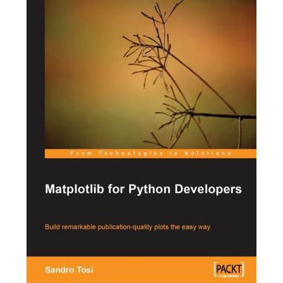Pre-Owned Matplotlib for Python Developers Paperback