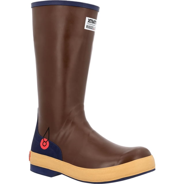 Bota Xtratuf Legacy para hombre, color marrón, talla 10 (M), impermeable