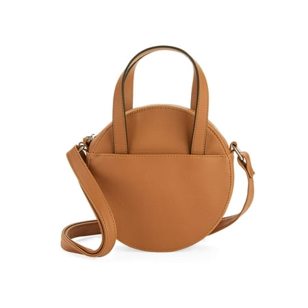 No Boundaries Cognac Circle Crossbody