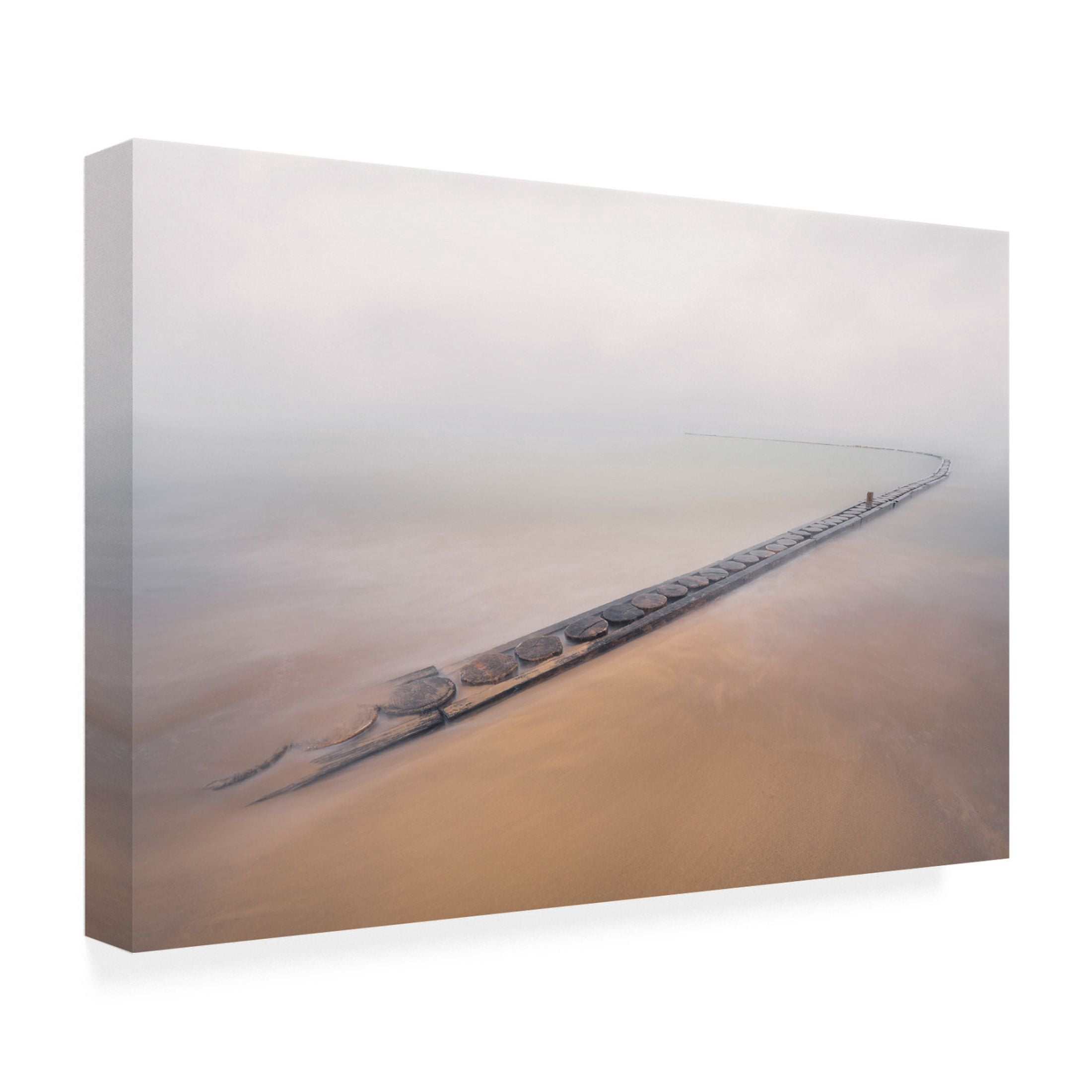 Canvas Wall Art - Thomas De Franzoni 'A Fine Day To Exit' Wall Art for Living Room, Bedroom, or Office Décor by Trademark Fine Art - 19 x 12 Inches