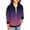 01#Purple, variant on Jacket for Girls Zip Up Aesthetic Jackets Fall Size 10-12 Sweatshirts Comfy Gradient Bomber Jacket with Pockets