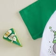 thumbnail image 5 of Xudanell Toddler Boy Girl St Patrick's Day Shirts Kids Lucky Tshirts Cotton Short Sleeve Tees 2-10 Years (White, 2-3 Years), 5 of 9
