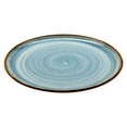 thumbnail image 3 of G.E.T. High-Strength Porcelain Coupe Plate, 9", Blue (Set of 12), 3 of 3