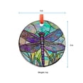 thumbnail image 5 of Purple Dragonfly Ornament Suncatcher  Nature Insect Window Decor, Garden Gift for Mom, Boho Cottagecore Handmade Glass Art, 2025, Holiday Decoration, 2025, Seasonal Holiday, 5 of 5