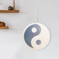 thumbnail image 3 of Espejo Colgante de Pared Bohemio Espejo de Madera Espejo Redondo Decorativo Creativo Colgante para Entradas Oficina Dormitorio Cuarto D Zulema Espejo de pared colgante, 3 of 8
