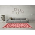 thumbnail image 3 of Ahgly Company Machine Washable Indoor Rectangle Abstract Red Modern Area Rugs, 5' x 8', 3 of 4