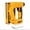 Yellow, variant on Yellow Professional 2-in-1 Cordless Brad Nailer Stapler Tool Compatible with for 20V MAX Adjustable Depth Lock