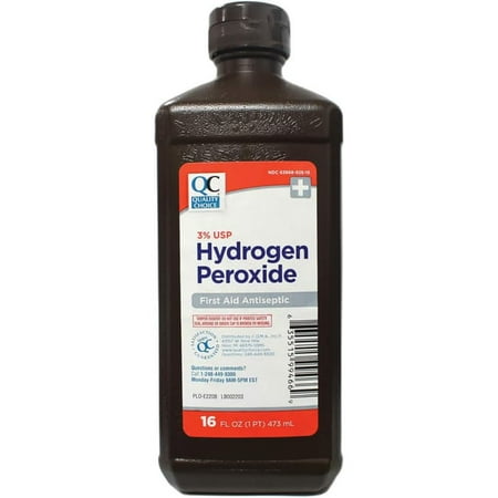 Quality Choice Hydrogen Peroxide 16 fl oz Liq