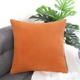 thumbnail image 2 of Unique Bargains Soft Corduroy Corn Striped Decorative Throw Pillow Cover, 2 of 9