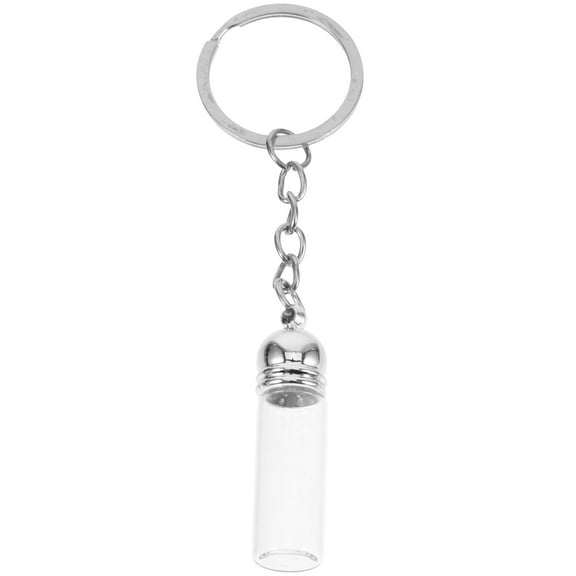 BESTOYARD Cute Small Keychain Keychain Aesthetic Key Attachment Glass 1Pack