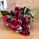 thumbnail image 2 of Gwong Decoración hogareña 1 Bouquet / 12heads Estilo Europeo Decoración Decoración romántica French Artificial Rose Flowers Gwong 15773, 2 of 6