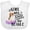 AA-White, variant on Inktastic A Girl Who Loves Her Beagle Boys or Girls Baby Bib