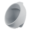 thumbnail image 3 of TOTO® Wall-Mount ADA Compliant 0.125 GPF Urinal with Back Spud Inlet and CEFIONTECT® Glaze, Cotton White - UT105UVG#01, 3 of 5