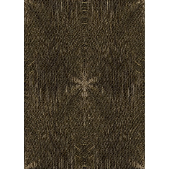Ahgly Company Machine Washable Indoor Rectangle Transitional Midnight Gray Area Rugs, 5' x 8'