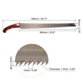 thumbnail image 2 of Uxcell 24" Hand Pruning Saw Wood Handle for Camping Garden, 2 of 5