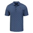 thumbnail image 2 of Men's Cutter & Buck Navy Philadelphia Phillies Pike Eco Pebble Print Stretch Recycled Polo, 2 of 3