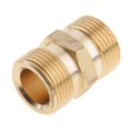 thumbnail image 1 of M22x 1.5mm Male Hole Plug Brass Pressure Washer Quick Connect Fitting 14mm, 1 of 5
