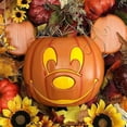 thumbnail image 4 of Mickey Pumpkin Wreath Decor, Fall Halloween Xmas Wreaths Door Disney, 4 of 5
