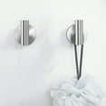 thumbnail image 5 of KES Robe Hook Towel Hooks Wall Mount for Hanging 304 Stainless Steel Brushed 2 Pack, 5 of 11