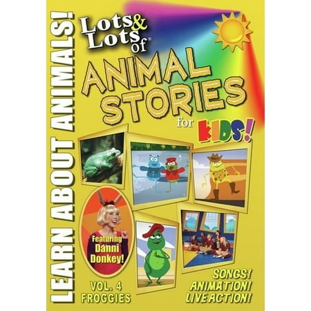 Lots & Lots Of Animal Stories For Kids V4 Froggies (DVD)