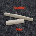 thumbnail image 4 of Guitar Saddle,Saddle White Cattle White Cattle Bone Wotao Siuke, 4 of 5