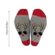 thumbnail image 3 of Calcetines navideños de algodón para hombre y mujer, con diseño de bloques de color, transpirables y con calcetines navideños de invierno., 3 of 3