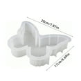 thumbnail image 4 of BQBQERT Handcraft Butterfly Silicone Mould for Resin Art Bookend and Table Decors, 4 of 7