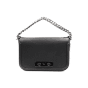 Coach Swagger Leather Gunmetal Hardware Crossbody Shoulder Womens Purse 54640