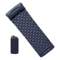 thumbnail image 1 of Colchoneta de dormir para acampar con almohada Colchoneta de dormir inflable Colchoneta de dormir portátil Colchón de aire portátil para acampar para Azul oscuro shamjiam Almohadilla inflable para dormir, 1 of 8