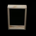 thumbnail image 2 of Creative double-sided glass transparent wooden frame 11.4 .4cm, 2 of 6