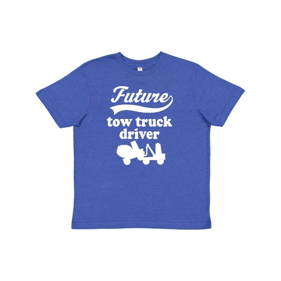 Inktastic Future Tow Truck Driver Childs Gift Youth T-Shirt