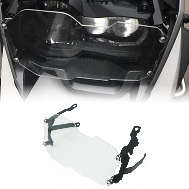 Protector De Faro Para Moto Bmw R1200gs Y R1250gs Adventure Stockrider PROTECTOR FARO TRANSPARENTE K086