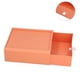 thumbnail image 5 of Jewelry Container, Dustproof Square Desktop Organizer With Silicone Strip For Makeup Accessories For Stationary For Jewelry ANGGREK Naranja, 5 of 8