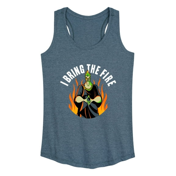Disney Villains - Hades I Bring The Fire - Women's Racerback Tank Top