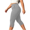 thumbnail image 2 of Drovellove Women's Plus Size Cropped Jogger Yoga Pants with High Waistedband and 4-Way Stretch - Ideal for Gym Workouts, Travel, or Casual Daily Errands, 2 of 8