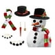 thumbnail image 3 of Bewildely Kit de decoración de muñeco de nieve de Navidad, bufanda, botón de madera, juego de disfraces de dibujos animados, juguetes para niños, Kits de decoración para fiestas Tipo3 Bewildely HA046541-03, 3 of 6