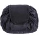 thumbnail image 1 of Travel Cosmetic Bag, (Black) Makeup Bag, Drawstring Design One Step Orga, 1 of 4