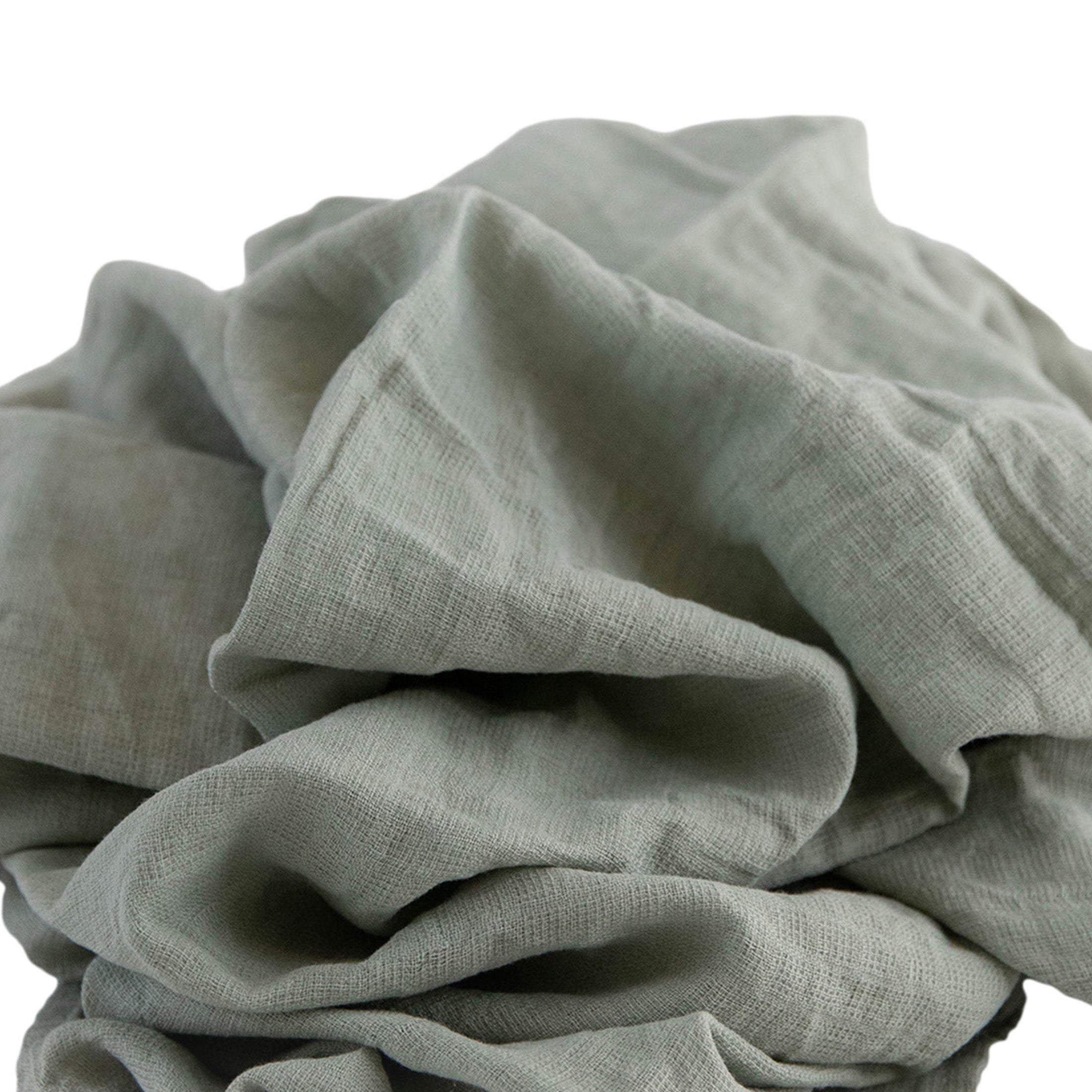 Red Rovr 100% Organic Cotton Muslin Swaddle Infant Blanket 2 Pk, Unisex, Jungle Leaf
