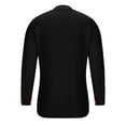 thumbnail image 6 of HOOMEUMY Mens Cardigan Knitted Sweaters Slim Fit Design Casual Workout Drop Shoulder Clothes Fashion 2025 Trendy Classic Solid Coat Front Open Jacket Black XL, 6 of 6