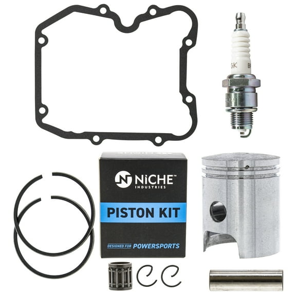 Niche Standard Bore Top End Repair Kit for Yamaha Y-Zinger PW80 3E5-11631-00-97 3E5-11635-00-00 1983-2006 MK1001135