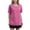 Hot Pink, variant on Women T Shirts Short Sleeve Crew Neck Basic Tees Spring Clothes Cute Womens Tops