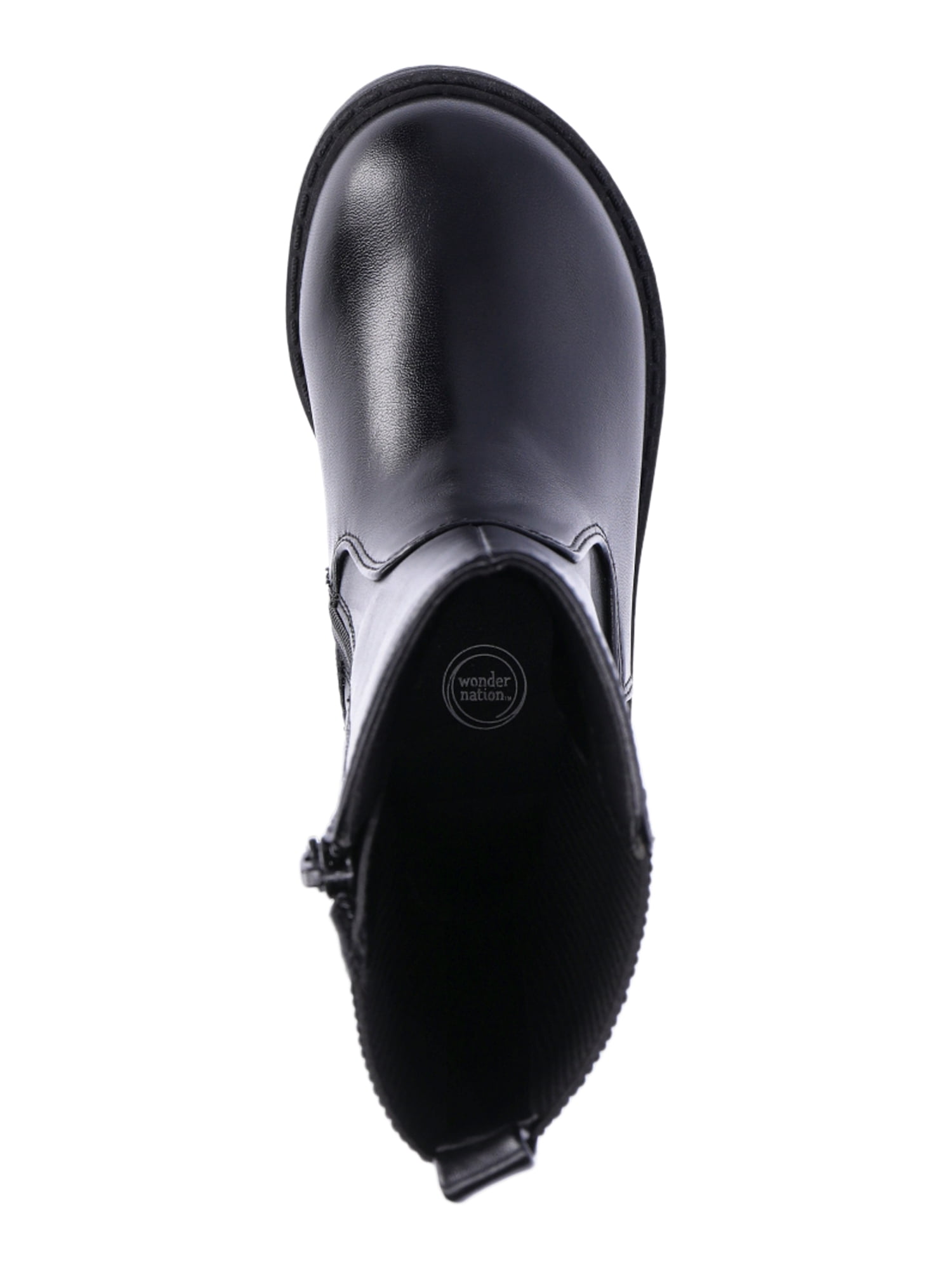Wonder Nation Toddler & Girls Faux Tall Riding Boots