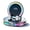 Silver, variant on Electric Magnetic Wireless Charging Car Phone Mount, Car Phone Holder for Your Car, Horizontal Mode Wireless Charging, 360° Rotating Strong Suction Mount