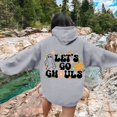 thumbnail image 4 of WEAIXIMIUNG Sweat à Capuche pour Femmes Mode Décontractée Lettres Imprimées devant et derrière Sweat à Capuche Décontracté Ample, 4 of 7