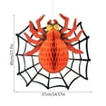 thumbnail image 3 of PYPESEEWY Halloween Decorations Hanging Swirl - 1PCS Hanging Halloween Ceiling Streamers - Large Size Ghost Pumpkin Witches Swirls for Home Indoor Outdoor Party Office Decor Supplies, 3 of 4