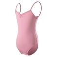 thumbnail image 3 of Vrotazzy Elegant Girls Ballet Romper Jumpsuit with Tutu Skirt for Performances and Everyday Play Comfortable Leotard-Style -Piece Outfit for 1-14Y Girls, 3 of 9