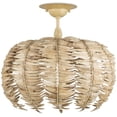 thumbnail image 2 of Currey And Company 9000-1258 Tiptur 16" Wide Semi-Flush Ceiling Fixture - Natural / Coco, 2 of 4