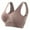 Coffee, variant on Sokhug Cross Back Sports Bra for Women Padded Strappy Yoga Bra Medium Support Workout Bra for Athletic Gym Fitness