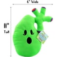 thumbnail image 6 of Attatoy Gallbladder Plush, Body Organ Stuffed Toy Complete with Gallstones, 6 of 9