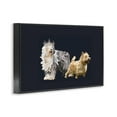 thumbnail image 4 of Stupell Industries Dog Duo with Crowns Animals & Insects Painting Black Framed Art Print Wall Art, 18 x 12, 4 of 10